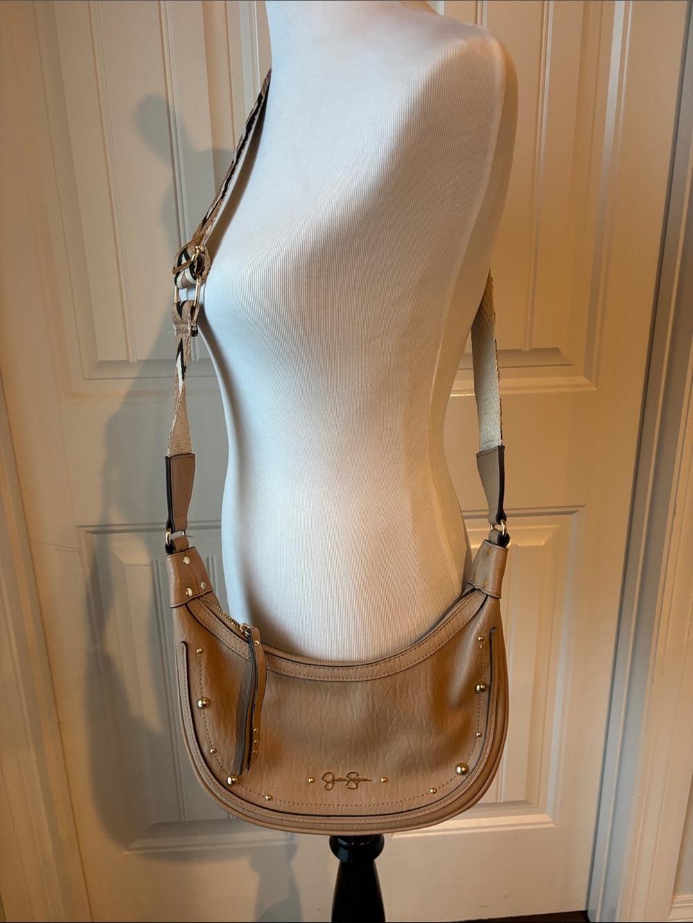 Jessica Simpson Saddle Crossbody Bag - Tan